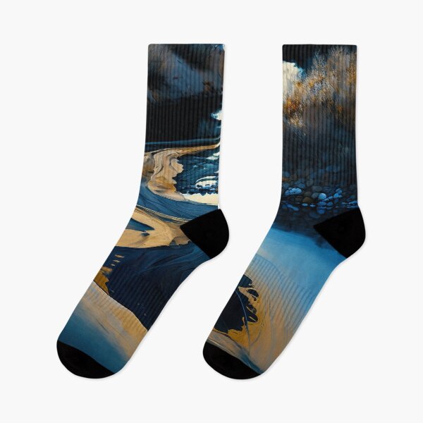 Item preview, river abstract designed and sold by shokA Design.