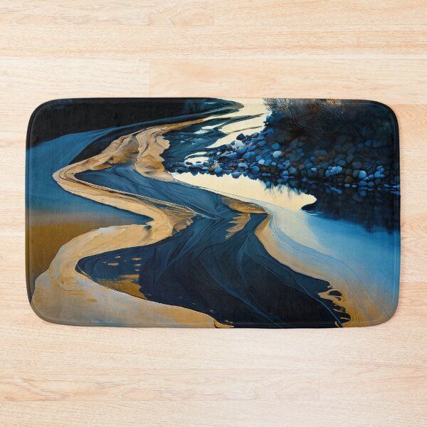 Item preview, river abstract designed and sold by shokA Design.