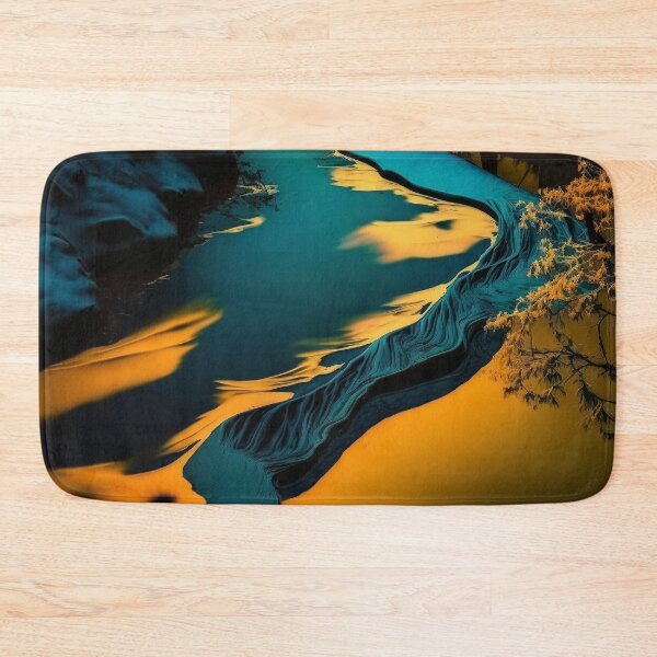 Item preview, river abstract designed and sold by shokA Design.