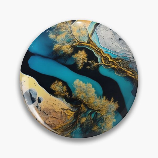 Item preview, river abstract designed and sold by shokA Design.
