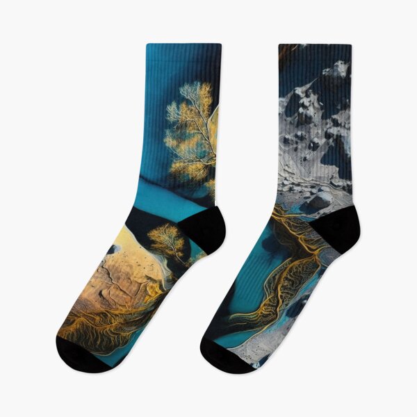 Item preview, river abstract designed and sold by shokA Design.