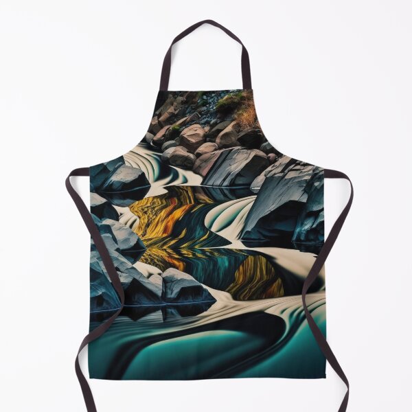 Item preview, river abstract designed and sold by shokA Design.