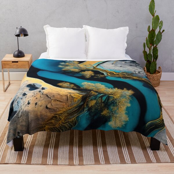 Item preview, river abstract designed and sold by shokA Design.