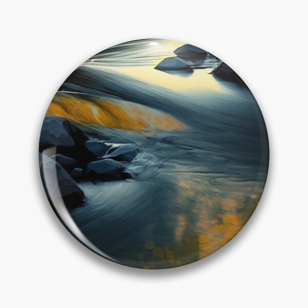 Item preview, river abstract designed and sold by shokA Design.