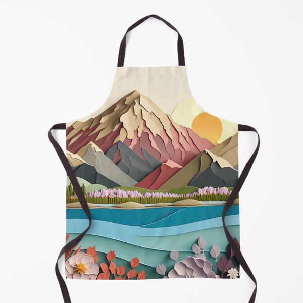 Item preview, Colorful Mountain and Flowers  designed and sold by Juliascutecornr.