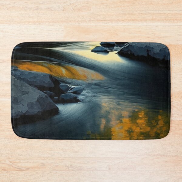 Item preview, river abstract designed and sold by shokA Design.