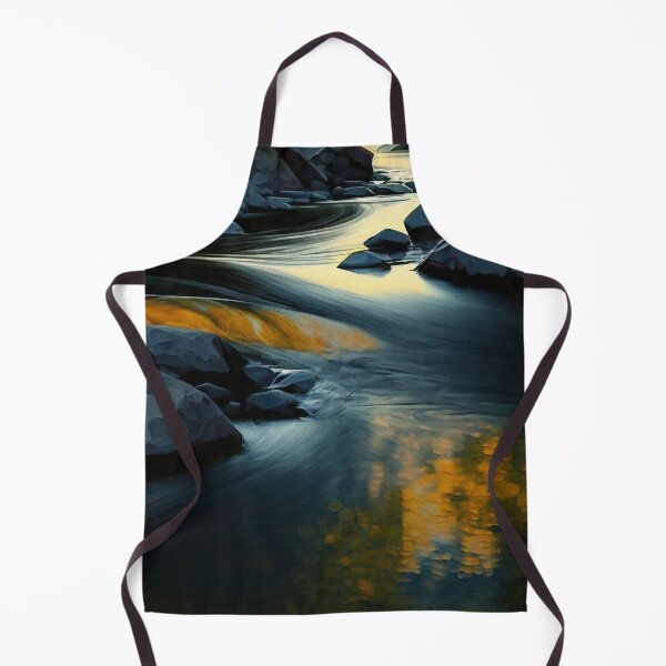 Item preview, river abstract designed and sold by shokA Design.