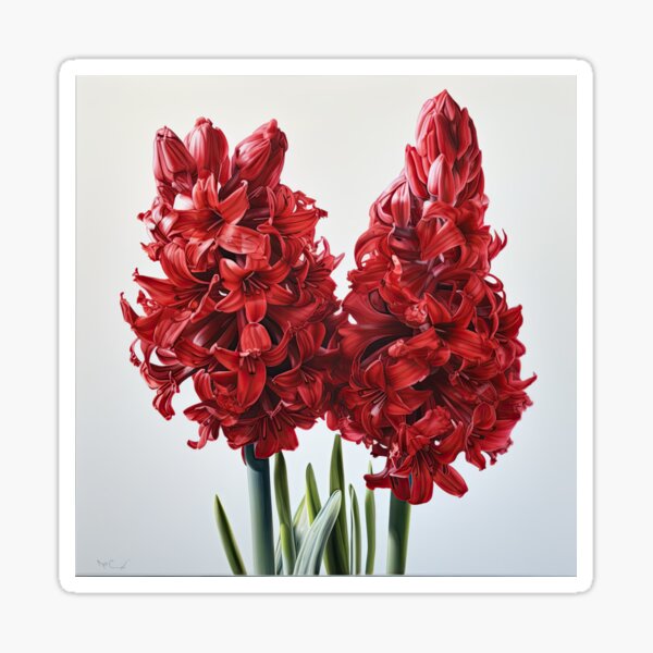 Aperçu de l'œuvre Red Hyacinth  créée et vendue par Vanover Designs.