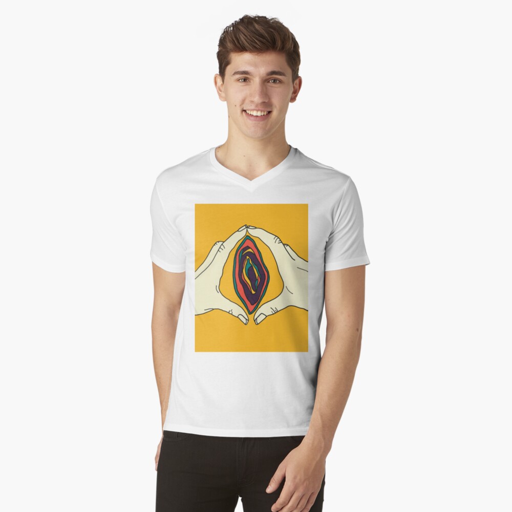 Item preview, V-Neck T-Shirt designed and sold by laurenkaye.