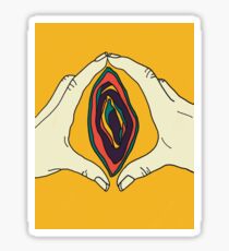 Vagina Vulva Art Sticker