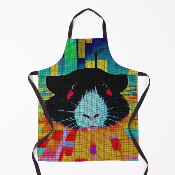 Item preview, Colorful Abstract Guinea Pig 8-bit Pixel Art designed and sold by PixelDripped.