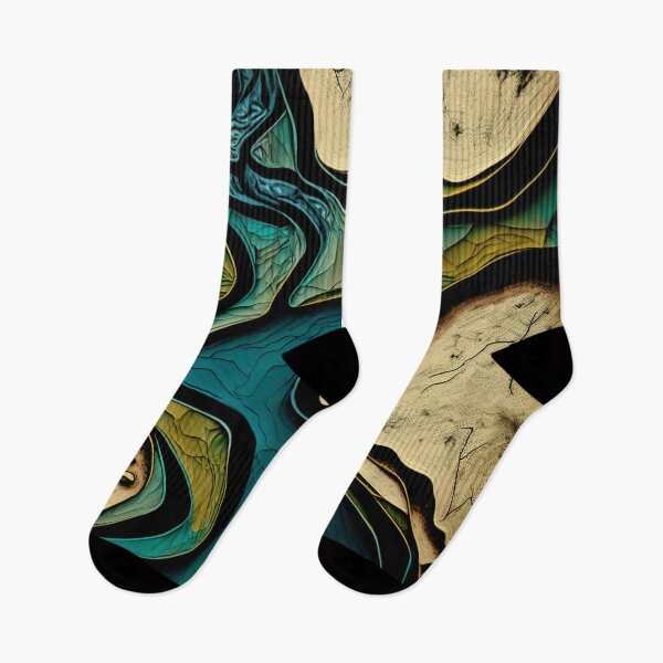 Item preview, river abstract designed and sold by shokA Design.