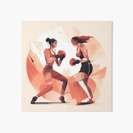 Canvas Print Boxing woman binds the bandage on his hand 