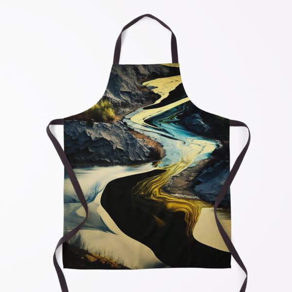 Item preview, river abstract designed and sold by shokA Design.