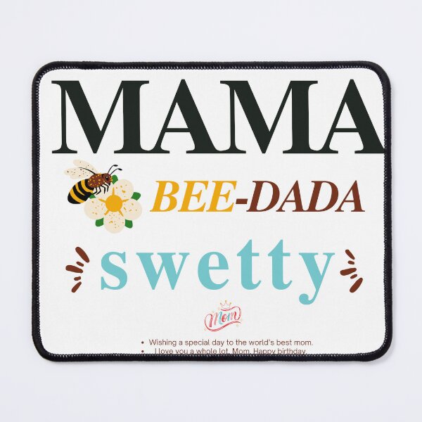 Item preview, Mama Dada Bee, Matching Family Bee, Birthday Gift designed and sold by sandra-merch.