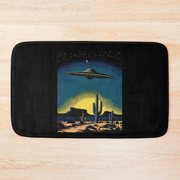 Item preview, UFO in the desert designed and sold by Element115Gear.