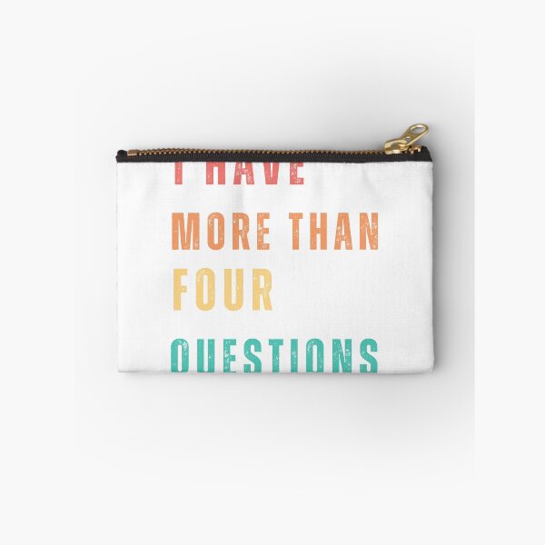 Item preview, I Have More Than Four Questions designed and sold by Mehdielachouri2.
