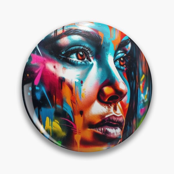 Item preview, Woman Street Art 1 designed and sold by HeArtificiaL.