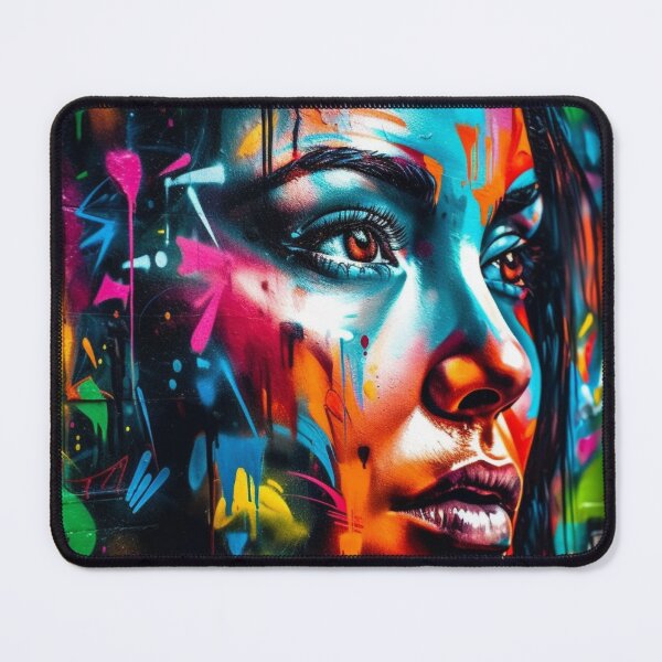 Item preview, Woman Street Art 1 designed and sold by HeArtificiaL.
