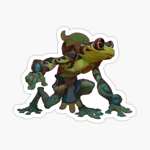 Frogfolk Sticker