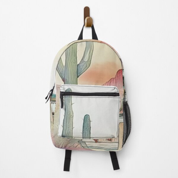 Item preview, Vintage Southwest Desert Landscape Painting designed and sold by HappyLifeCreate.