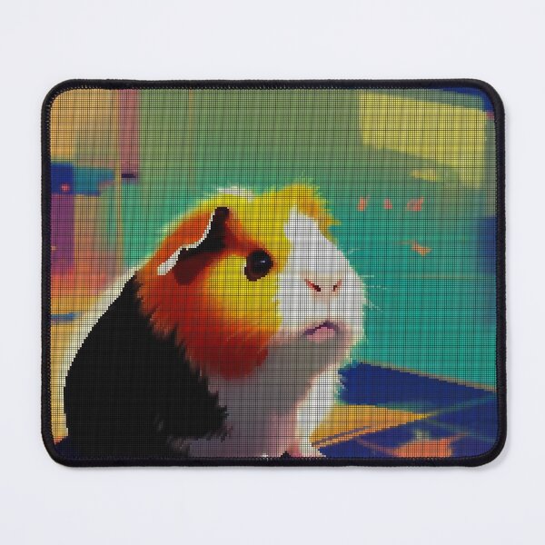 Item preview, Colorful Abstract Guinea Pig 8-bit Pixel Art designed and sold by PixelDripped.