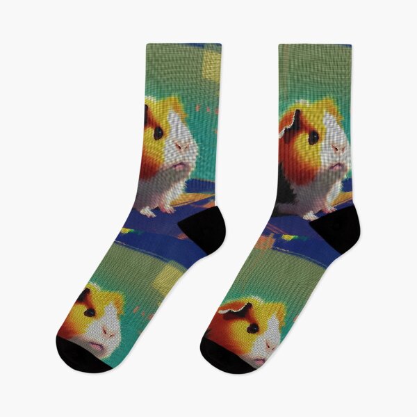 Item preview, Colorful Abstract Guinea Pig 8-bit Pixel Art designed and sold by PixelDripped.