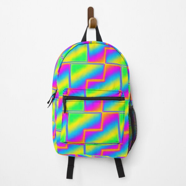 Item preview, Neon Chrome Square Shape pattern designed and sold by AlfabetDesign.