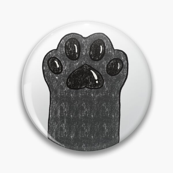 Item preview, Black paw and black beans designed and sold by LittlestMonster.