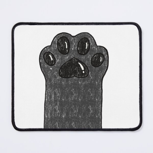Item preview, Black paw and black beans designed and sold by LittlestMonster.