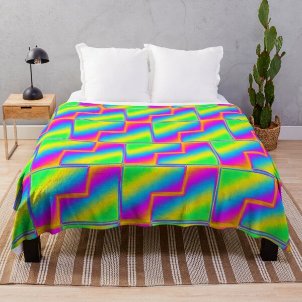Item preview, Neon Chrome Square Shape pattern designed and sold by AlfabetDesign.