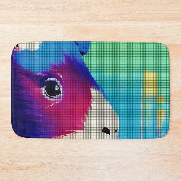 Item preview, Colorful Abstract Guinea Pig 8-bit Pixel Art designed and sold by PixelDripped.