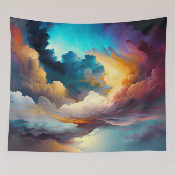 Item preview, sky abstract art designed and sold by shokA Design.