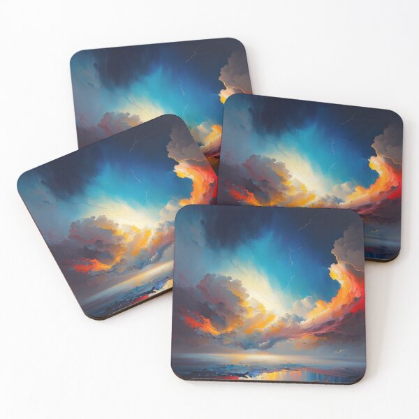Item preview, sky abstract art designed and sold by shokA Design.