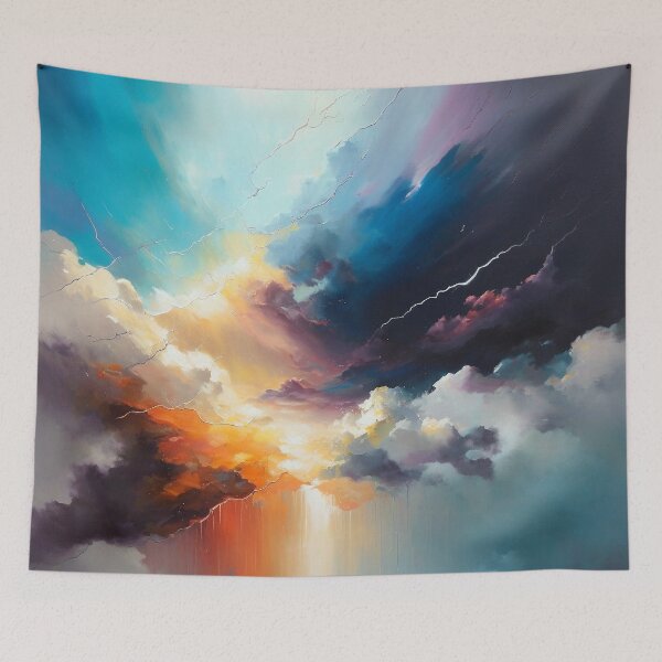 Item preview, sky abstract art designed and sold by shokA Design.