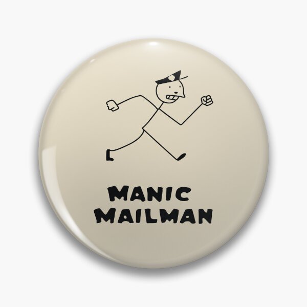 Item preview, Manic Mailman designed and sold by REALsaintpetty.