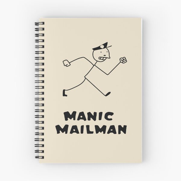 Item preview, Manic Mailman designed and sold by REALsaintpetty.