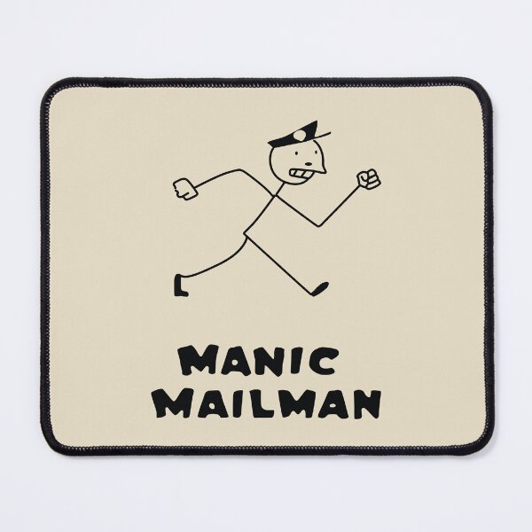 Item preview, Manic Mailman designed and sold by REALsaintpetty.