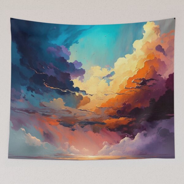Item preview, sky abstract art designed and sold by shokA Design.
