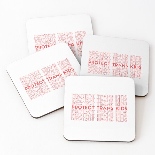 Item preview, Protect Trans Kids Red designed and sold by metanoiias.