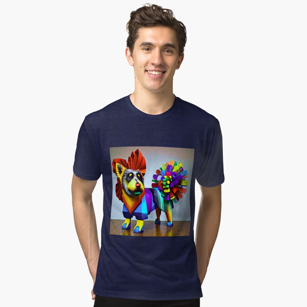 Item preview, Tri-blend T-Shirt designed and sold by Aiartshops.