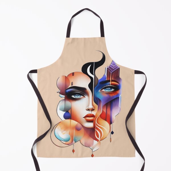 Item preview, Abstract Woman's Face designed and sold by Witsprings.