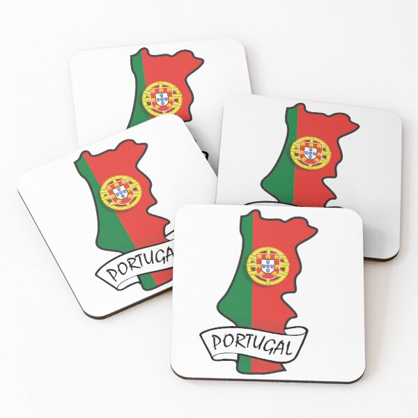 Item preview, Portugal Map with Flag designed and sold by ninoni.