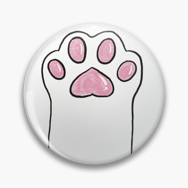 Item preview, White paw pink beans designed and sold by LittlestMonster.