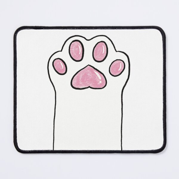 Item preview, White paw pink beans designed and sold by LittlestMonster.