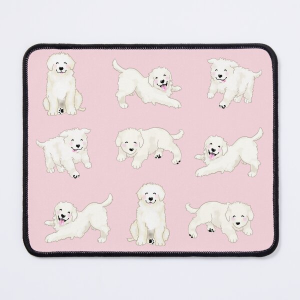 Item preview, Cute Maremma Puppies - Pink designed and sold by BlossomCreative.