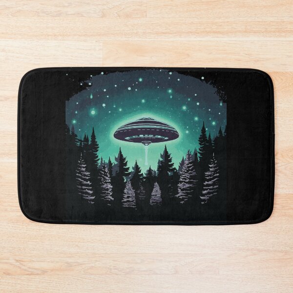 Item preview, UFO in a forest designed and sold by Element115Gear.