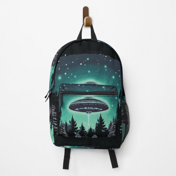 Item preview, UFO in a forest designed and sold by Element115Gear.