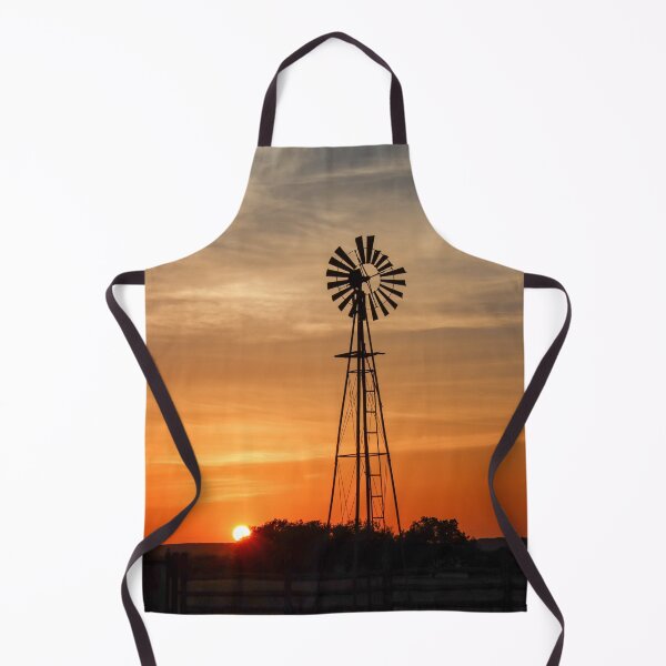 Item preview, Texas windmill at sunset designed and sold by Nina-Nelson.