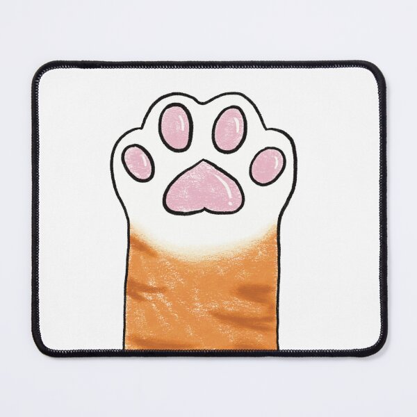 Item preview, Orange paw pink beans designed and sold by LittlestMonster.